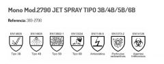 BUZO DESECHABLE JETSPRAY 2790 3B/4B/5B/6B