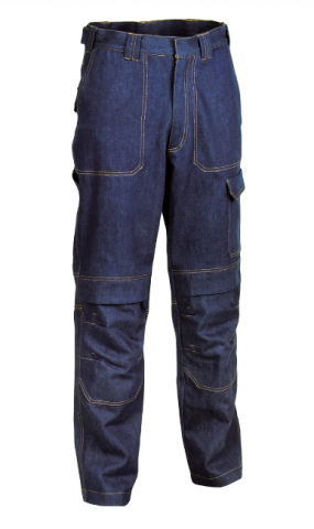 PANTALON DENIM ELASTIC COFRA ANES SOLDADOR